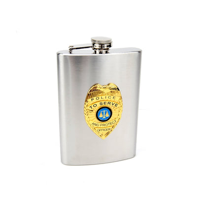 8oz (236ml) Official Police Hip Flask